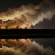 Smoke rises from Europe’s largest lignite power plant in Belchatow, central Poland.